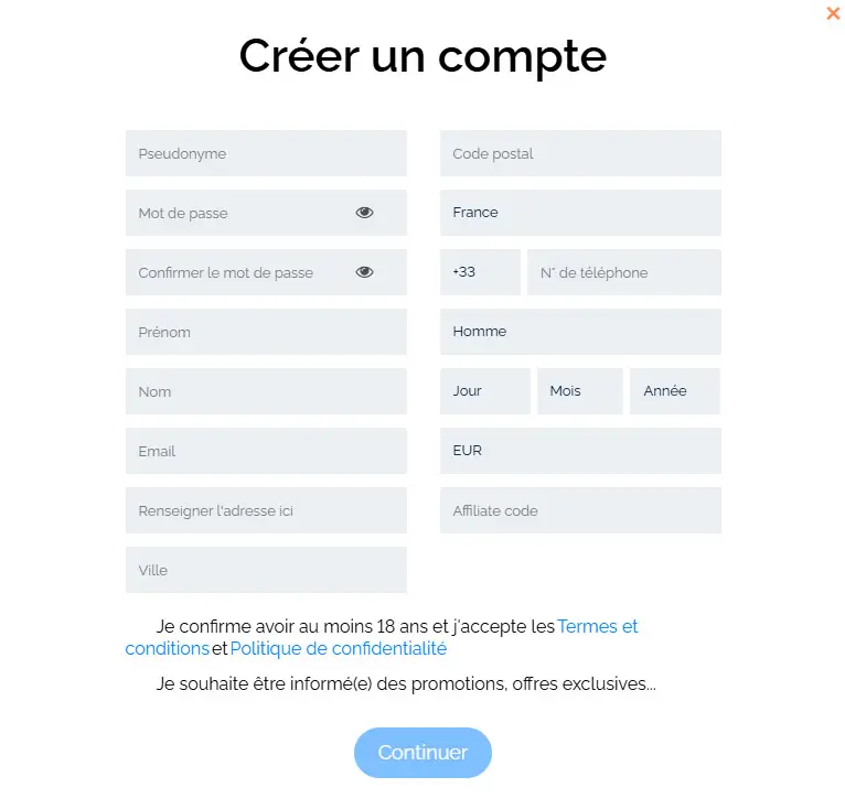 Processus d'inscription Non-Gamstop Casino