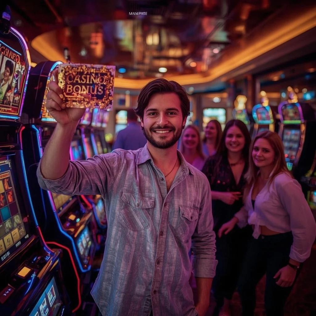 une personne tenant un bonus Non-Gamstop Casino